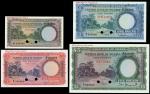 Central Bank of Nigeria, a colour trial set of the 15 September 1958 issue, comprising 5 shillings, 
