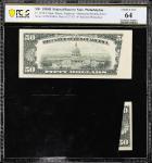 Fr. 2109-C. 1950B $50 Federal Reserve Note. Philadelphia. PCGS Banknote Choice Uncirculated 64. Obst