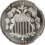 1879 Shield Nickel. Proof-64 Cameo (NGC).