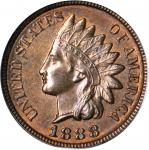 1888 Indian Cent. MS-64 RB (ANACS). OH.