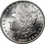 1880-CC摩根银元 NGC MS 65 1880-CC GSA Morgan Silver Dollar
