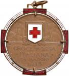 Coins / Medals of the Italian Red Cross. MONETE / MEDAGLIE DELLA CROCE ROSSA Medaglia 1915 in montat