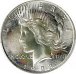 1923 Peace Silver Dollar. MS-67 (PCGS). CAC.