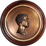 1865 Portrait Medallion of Major General Philip Henry Sheridan. By Franklin B. Simmons. Bronze. Choi