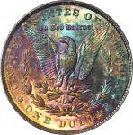 1886 Morgan Silver Dollar. MS-65 * (NGC).