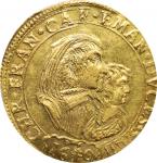 ITALY. Savoy. 4 Scudi dOro, 1640. Torino Mint. Carlo Emanuele II. PCGS MS-64.