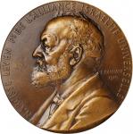 FRANCE. France - Israel. Narcisse Leven/Alliance Israelite Universelle Bronze Medal, 1910. Paris Min