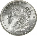 1888 Morgan Silver Dollar. VAM-12A. Hot 50 Variety. Doubled Die Reverse & Clash. MS-62 (NGC).