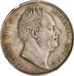 GREAT BRITAIN. 1/2 Crown, 1834. London Mint. William IV. NGC AU-55.
