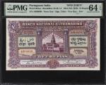 Portuguese India. Banco Nacional Ultramarino. 10 Rupias, 1924 (ND 1929). P-26Aas. Jhun&Rez 12.23.1-2