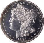 1881 Morgan Silver Dollar. Proof-63 (PCGS).