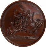 1781 (1868-1880) John Eager Howard at Cowpens Medal. U.S. Mint Gunmetal Dies. By Pierre Simon DuVivi