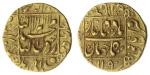 Mughal Empire, Shah Jahan (1628-1658), gold Mohur Token or jewellery piece, 10.97g, Lahore, 9, legen