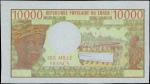 CONGO. Republique Populaire du Congo. 10000 Francs, 1970. P-1. Face Proof. Uncirculated.