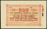 CHINA--EMPIRE. $1, 22.1.1898. P-A51p.