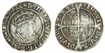Henry VIII (1509-47), second coinage, Groat, 2.61g, m.m. rose, henric viii di g r agl z france, salt
