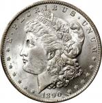 1890-O Morgan Silver Dollar. MS-63 (PCGS).