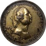 Undated (ca. 1860) Award Medal. By Robert Lovett, Jr. Musante GW-357, Baker-355. Silvered White Meta