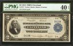 Fr. 757. 1918 $2 Federal Reserve Bank Note. Cleveland. PMG Extremely Fine 40 EPQ.