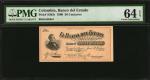 COLOMBIA. Banco del Estado. 50 Centavos, 1900. P-S503r. Remainder. PMG Choice Uncirculated 64 EPQ.