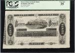BRAZIL. Banco do Brazil (Third). 20 Mil Reis, ND (1856). P-S246. PCGS Currency Very Fine 35.