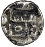 GOVERNORS OF SIND: Hisham, before 854, AR damma (0.26g), A-4522, Fishman-CS24.2 (this piece), legend