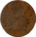 1787 Fugio Cent. Pointed Rays. Newman 1-Z, W-6610. Rarity-6+. Obverse Cross After Date, No Cinquefoi