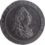 GREAT BRITAIN. Mint Error -- Double Struck -- Penny, 1797. Soho (Birmingham) Mint. George III. PCGS 