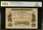 IRELAND. Bank of Ireland. 1 Pound, 1921. P-86b. PCGS Banknote Fine 12.