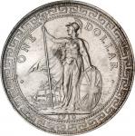 GREAT BRITAIN. Trade Dollar, 1910/00-B. NGC AU-58.