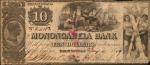 Brownsville, Pennsylvania. Monongahela Bank. January 4, 1859. $10. Fine.