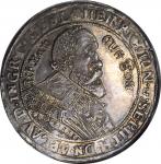 GERMANY. Reuss-Gera. Reichstaler (Taler), 1635. Lobenstein Mint. Heinrich II the Posthumous. NGC MS-
