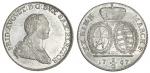 German States. Saxony. Friedrich August III, Elector (1763-1806). 2/3 Taler, 1767 EDC. Draped and cu