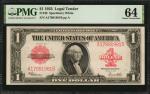 Fr. 40. 1923 $1 Legal Tender Note. PMG Choice Uncirculated 64.