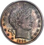 1898 Barber Half Dollar. Proof-64+ (PCGS).