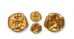 阿契美尼德王朝金币一枚，直径：16mm，重：8.32g，NGC AU双五分 公元前5-4世纪