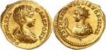 Geta et Caracalla (198-209). Aureus 200, Rome.