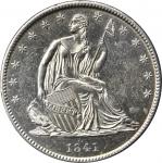 1841-O Liberty Seated Half Dollar. WB-11. Rarity-3. Large O. MS-61 PL (PCGS).