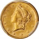 1852 Gold Dollar. AU-55 (PCGS).