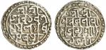 Cooch Behar, Nara Narayan (1487-1555), broad-flan Tanka, 36mm, 10.00g, Sk.1477, legends in archaic B
