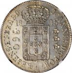 BRAZIL. 960 Reis, 1815-B. Bahia Mint. Joao as Prince Regent. NGC Unc Details--Cleaned.