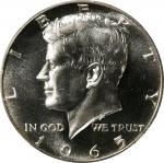1965 Kennedy Half Dollar. SMS. FS-801. Doubled Die Reverse. MS-67 (NGC).