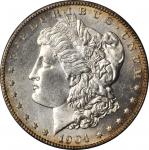 1904-S Morgan Silver Dollar. MS-65 (NGC).