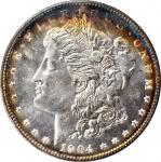 1904-O Morgan Silver Dollar. MS-65 PL (NGC). CAC. OH.