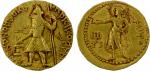 India - Ancient & Medieval. KUSHAN: Kanishka I, ca. 127-151, AV dinar (7.92g), G-31, king standing, 
