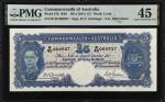 AUSTRALIA. Commonwealth of Australia. 5 Pounds, ND (1941). P-27b. PMG Choice Extremely Fine 45.