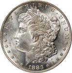 1883-S Morgan Silver Dollar. MS-62 (PCGS). CAC. OGH.