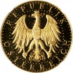 AUSTRIA. 100 Schillings, 1931. Vienna Mint. NGC PROOFLIKE-64.