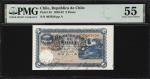 CHILE. Lot of (2). Republica de Chile & Banco Central de Chile. 2 Pesos & 10 Pesos = 1 Condor, 1921-