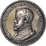 Marriage of Philip II & Anna of Austria Medal. Cast Silver. After G. Poggini. Betts-8, Boerner-689. 